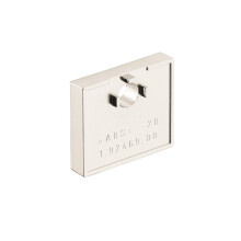 hansgrohe 28697820 Raindance Δίσκος Συνδυασμού Πλακιδίων, Β brushed Nickel