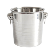 Stainless Steel Ice Punch Bucket Bar Ice Bucket Container 3L
