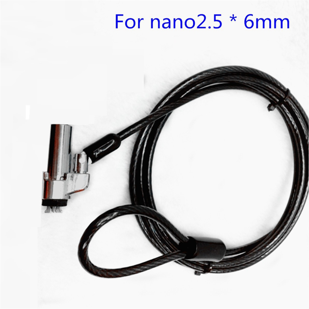 Adecuado Para Orificio De Bloqueo Nano De 6 Mm X 2,5 Mm Para Cerradura De Llave De Seguridad Para Computadora PortáTil-image