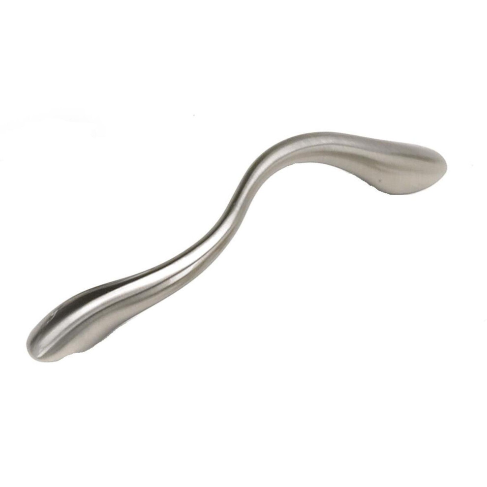 Laurey 15959 Kastbeslag 96 Mm Squiggly Pull Satijnnikkel-image