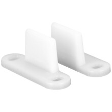 Prime-Line N 6567 Nylon By-Pass Deur Vloergeleider (2-Pack)