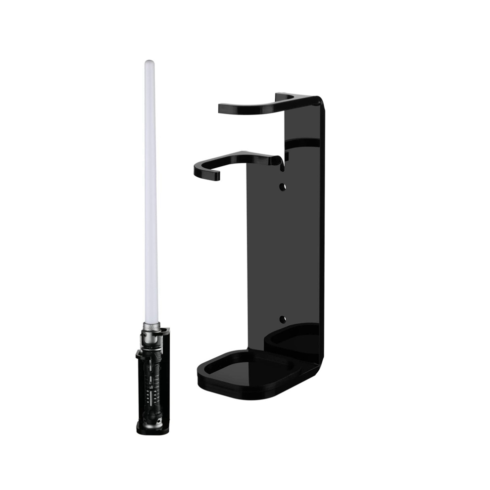 Senza Marchio Lightsaber Wall Mount Stand Light Saber Display Rack Wall Holder B