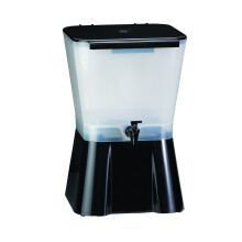 TableCraft H953 Dispensador de Bebidas de 11,4 Litros Preto e Transparente