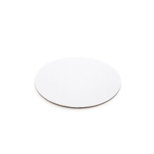 Fox Run Round Cake Base Cardboard 8-tommer pakke med 12 hvide
