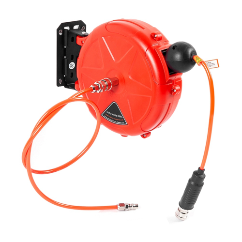 Retractable Air Hose Reel Wall Mounted Automatic Rewind Air Hose Tool
