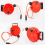 Retractable Air Hose Reel Wall Mounted Automatic Rewind Air Hose Tool 6