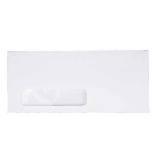 Quality Park, QUA21318, Κόκκινα Σφραγισμένα Φάκελα No. 10, 500 / Κουτί, Λευκό 2
