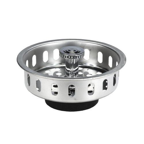 Danco 80900 Universal Basket Strainer with Drop Center Post  Stainless 1