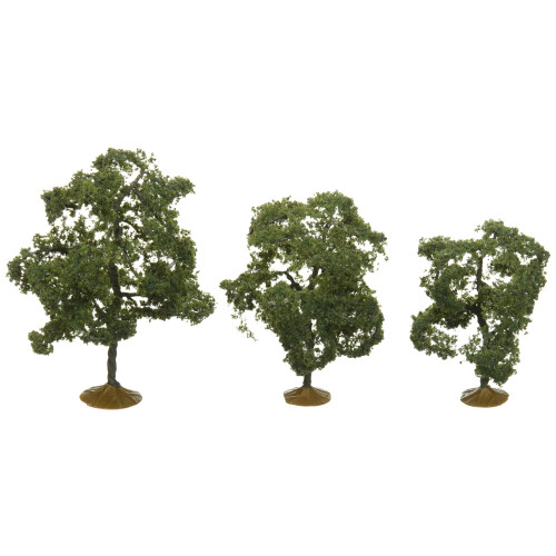 BACHMANN Bachmann Trains - SCENE SCAPES - 2""""- 3"""" WALNUT TREES (3 per box) - HO Scale