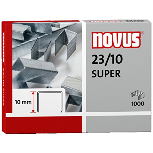 Novus 23/10 Super Staples (Doos van 1000) 2