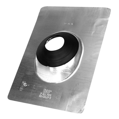 Oatey 12946 Τυπική Βάση Στεγάνωσης, 3", Αλουμίνιο