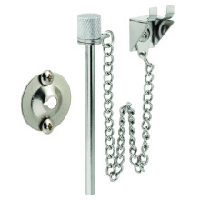 Prime-line U 9858 SLIDING PATO DOOR PET PIN 3/16 in. x 2-5/8 in. St?lstift og fastholdelsesringchromet finish (enkelt pakke)