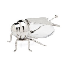 Godinger Honey Jar Silver Silver ThemedWarware Breakfast Kea ou ocasi   es especiais