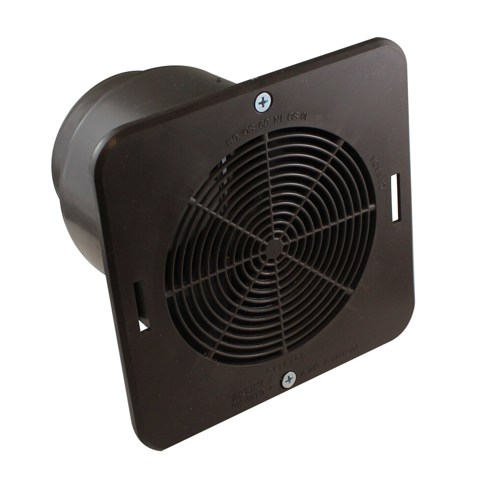 Duraflo 646015Br Soffit Exhaust Vent Brown 662671640659