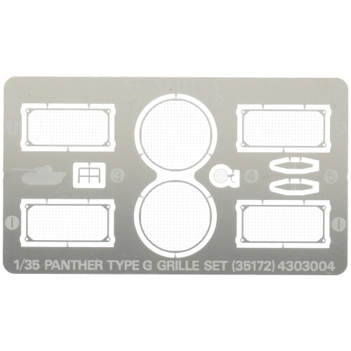Tamiya 35172 1/35 Panther G Grills από την Tamiya
