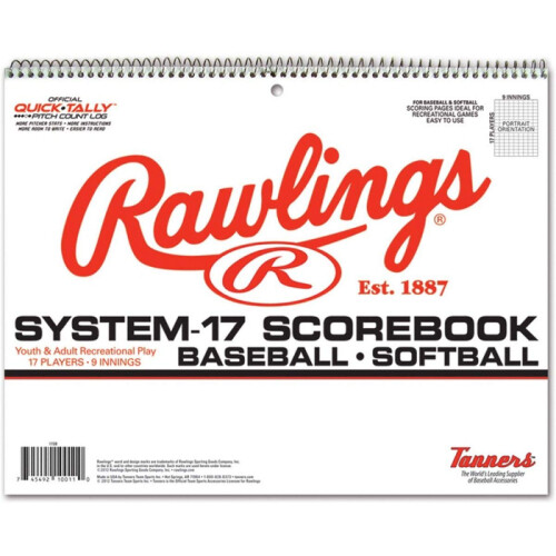 Rawlings System-17 Baseball & Softball Scorebook
