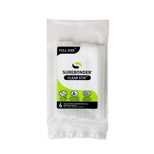 Surebonder Κόλλα Ζεστού Τήγματος, Διαφανής, 7/16 x 4In, PK6