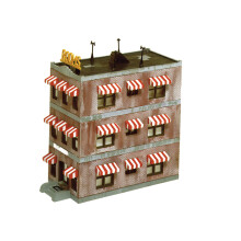 letszeru vonatok Ho Scale Building kszletek - Belvedere Downtown Hotel