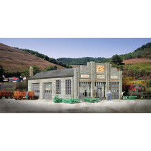 Walthers Cornerstone Series Kit Ho State State Line Farm Supply Grey
