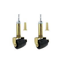 Shepherd-hardware 9532 6-tommer justerbar sengestigere 2-pakke sort