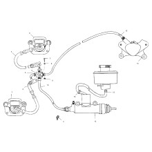 Polaris Ranger Master Cylinder Zestaw odbudowujacy oryginalny OEM czesc 2201302 Ilosc 1