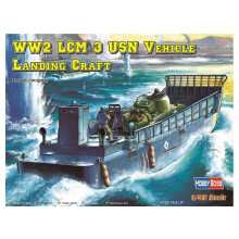 Hobbychef os Navy LCM 3 Vehicle Landing Craft Model Building Kit