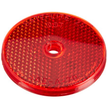 Reflector de montaje central sellado rojo Grote 41012
