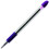 Pentel Pentel BK90V R.S.V.P. Στυλό Μπαallpoint, 0.7mm, Διαφανές, Μωβ Μελάνι (Συσκευασία 12) 2