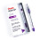 Pentel Pentel BK90V R.S.V.P. Στυλό Μπαallpoint, 0.7mm, Διαφανές, Μωβ Μελάνι (Συσκευασία 12) 1