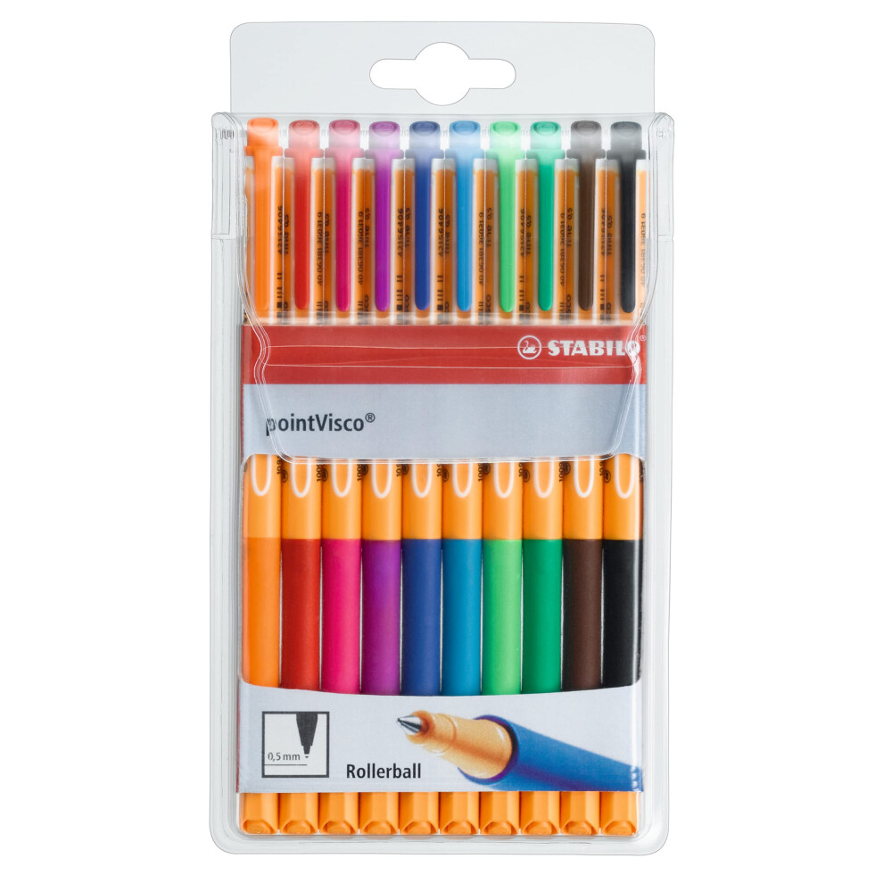 Stabilo Pointvisco Wallet 10-Color 2-4 Size 2