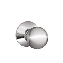 SCHLAGE F10ORB625 Orbit Passage Knob Bright Chrome