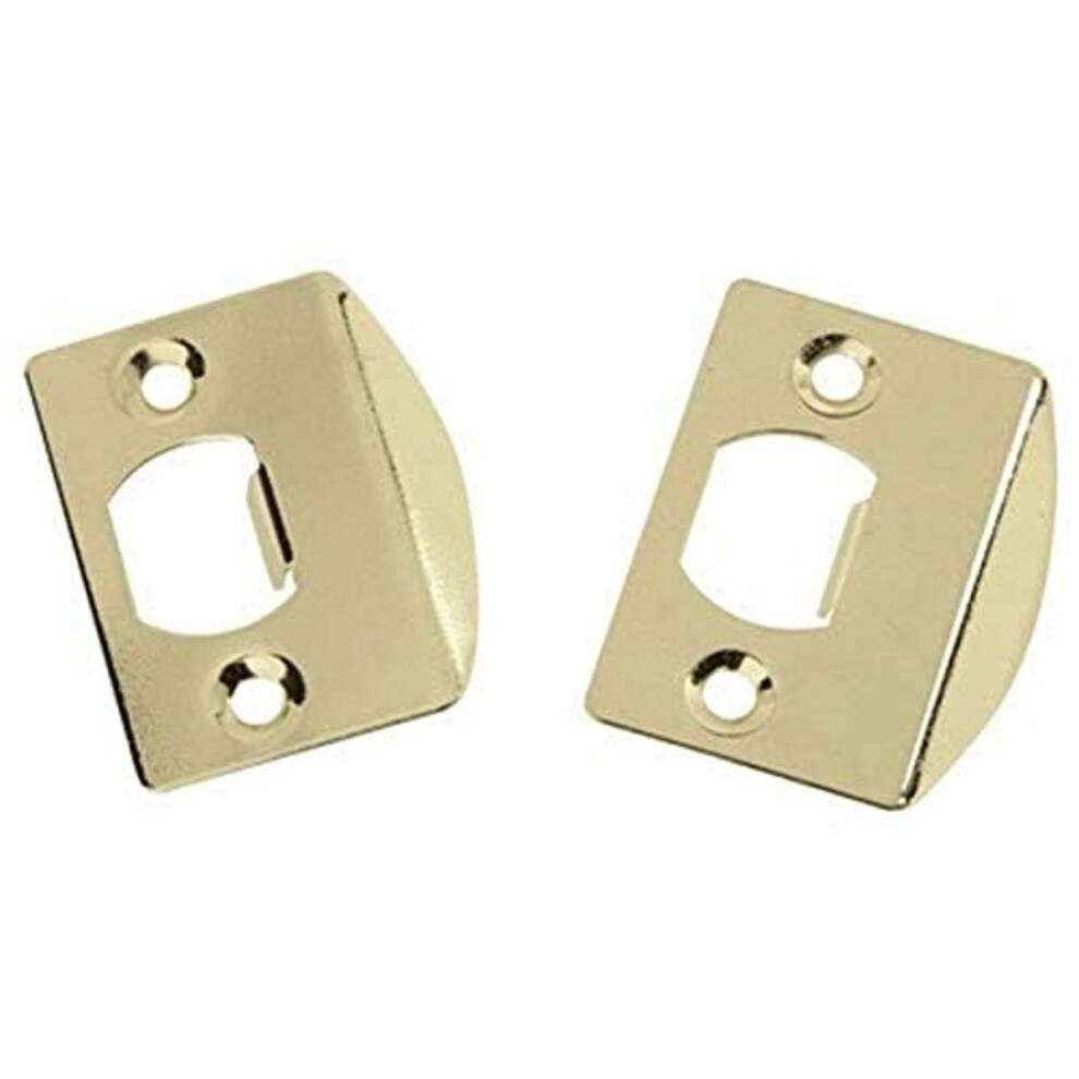 BELWITH PRODUCTS LLC Belwith Products 1065 Lip Strike  Full  2-Pack  Polished Brass-image-OPC-PFN8QDJ-NEW