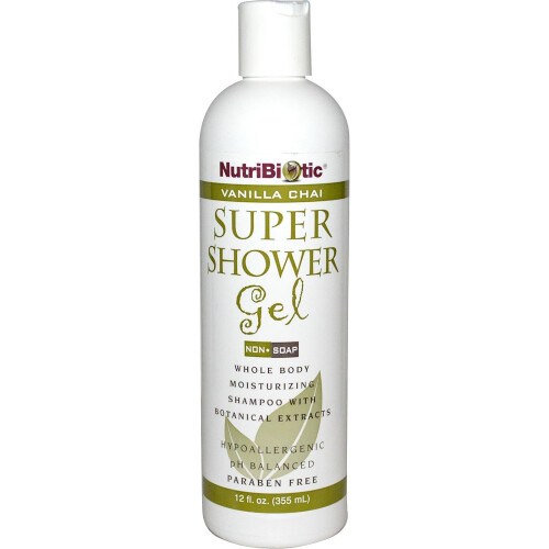 Nutribiotic Gel Ντους, Βανίλια Chai, 12 Υγρές Ουγκιές