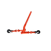 CM 48314 Dixie-Hebelbinder mit duktilem Griff, rot lackiert, 2600 lbs Arbeitslastgrenze, 1/4-Zoll-Handgriff, 11-1/4-Zoll-Griff