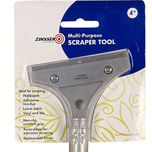 Zinsser Zinsser Rust-Oleum 98014 Ferramenta de raspador de longa m   o de 4 polegadas 1