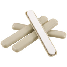 Self-Stick Bar Furniture Sliders for Carpeted Surfaces (4 piece) - 1/2"" x 4"" Bar SuperSliders Beige