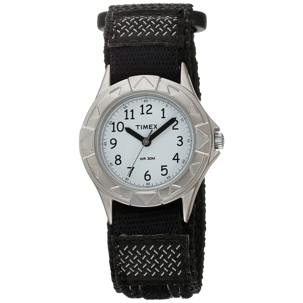 Timex Boys T79051 My First Outdoors Black Fast Wrap Strap Watch