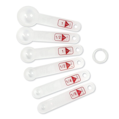 Learning Resources Learning Resources Meetlepel, Wit, Set van 6, (LER4291) 1