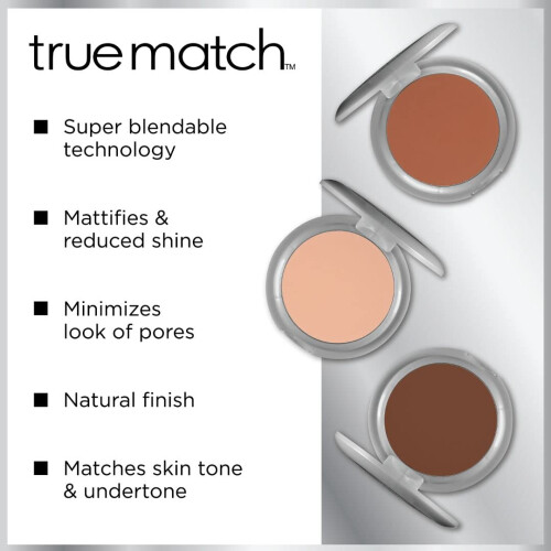 L’Oréal Paris L'Oreal Πούδρα True Match, Σκούρο Καφέ [C7], 9.4 g 2