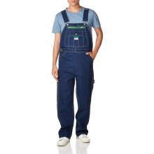 Mens Liberty Work Denim Zip Fly Bib Macacons 36x28