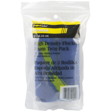 J.R. Edwards Flocked Foam Mini Roller 4 tuuman 2-pakkaus