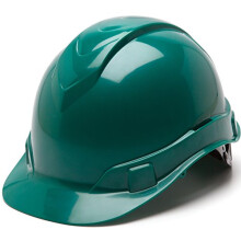 Pyramex Ridgeline Cap Style Schutzhelm mit 4-Punkt-Ratschenaufhngung, Grn