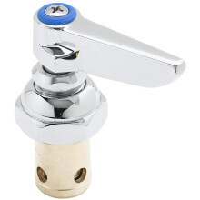 T&S Brass 002713-40 Spindle Assembly for Eterna Valve Replacement. Cold Side Handle Stem Assembly Replacement Fits all T&S Faucets. Blue