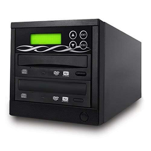 Duplicatore multidisco DVD/CD da 1 a 3 target con masterizzatori integrati 1