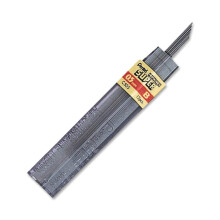 Pentel Super Hi-Polymer Fine Line Minen, B 0,5 mm, Packung mit 12 Minen