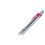 Pentel Μηχανικό Μολύβι Pentel, Energize, 0.5mm, Ασημί & Ροζ (PL75-P) 2