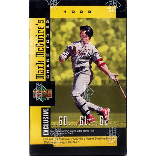 Mark McGwire UD 1998 Κυνηγώντας το 62 - Σετ Κάρτας 30 Τεμαχίων