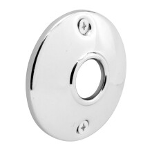 Prime-Line E 2439 2-1/4 In. Diameter Chrome Plated Rosettes (2 Pack)