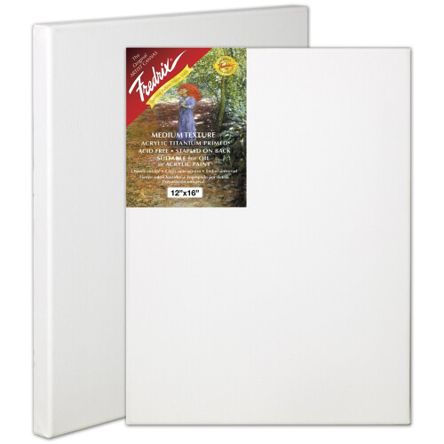 Fredrix 5030 Κόκκινη Ετικέτα Τεντωμένος Καμβάς, 24 x 30 Ίντσες