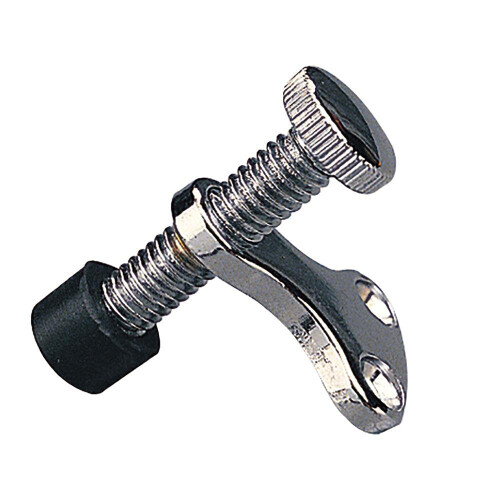 WINDOW ANTI-RATTLE CATCH CHR BR